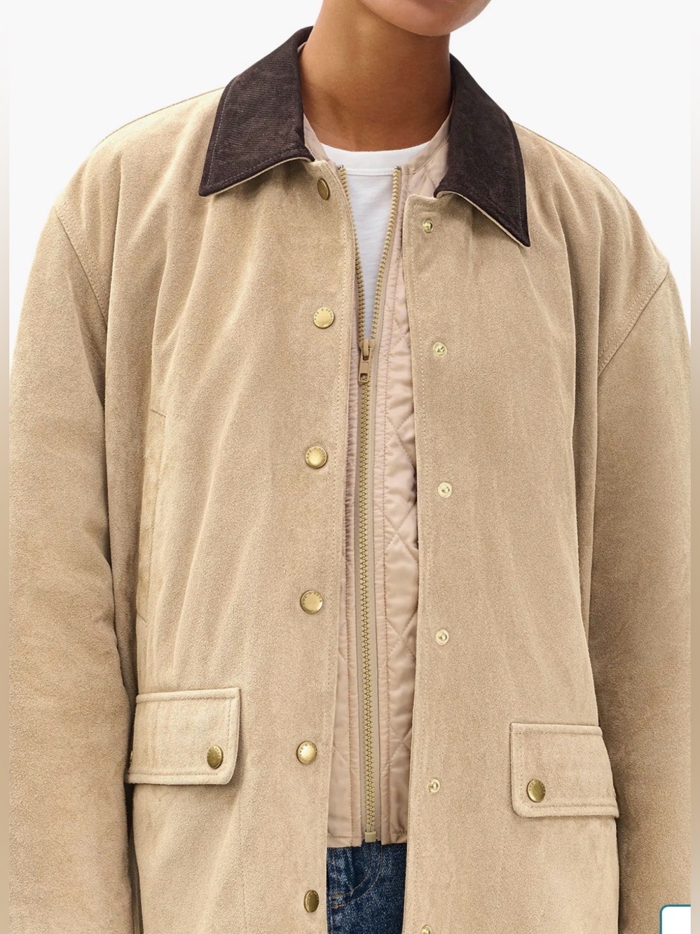 rag & bone Cassidy Suede Jacket -M - Picture 5 of 15